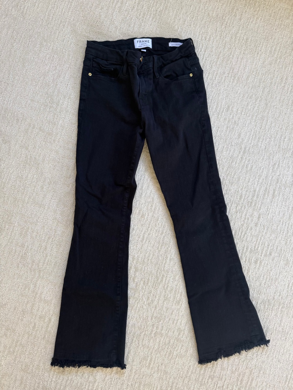 Frame Denim Le Crop Mini Boot Jeans